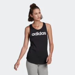 Camiseta Sin Mangas Fitness Linear Adidas Mujer Negro 11 Camiseta Sin Mangas Fitness Linear Adidas Mujer Negro -Fitness cardio Ventas camiseta sin mangas fitness linear adidas mujer negro 4