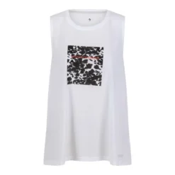 Regatta Camiseta Sin Mangas Freedale Motivo Para Mujer Blanco