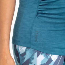 Dare 2b Camiseta Sin Mangas Modernize Maternidad Para Mujer Verde Libélula -Fitness cardio Ventas camiseta sin mangas modernize maternidad para mujer verde libelula 3