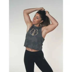 Camiseta Sin Mangas Mujer Banbroken Gris