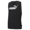 Camiseta Sin Mangas Mujer PUMA Cut Off Essentials Logo Negro