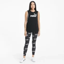 Camiseta Sin Mangas Mujer PUMA Cut Off Essentials Logo Negro 11 Camiseta Sin Mangas Mujer PUMA Cut Off Essentials Logo Negro -Fitness cardio Ventas camiseta sin mangas mujer puma cut off essentials logo negro 3