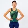 THE RUNNING REPUBLIC Camiseta Sin Mangas Running De Poliéster Reciclado Mujer TRR Azul Y Verde 2 THE RUNNING REPUBLIC Camiseta Sin Mangas Running De Poliéster Reciclado Mujer TRR Azul Y Verde -Fitness cardio Ventas camiseta sin mangas running de poliester reciclado mujer trr azul y verde