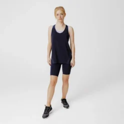 Kalenji Camiseta Sin Mangas Running Light Mujer Azul Oscuro Ligera 10 Kalenji Camiseta Sin Mangas Running Light Mujer Azul Oscuro Ligera -Fitness cardio Ventas camiseta sin mangas running light mujer azul oscuro ligera 2