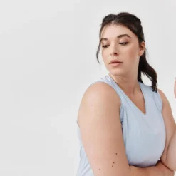 Kalenji Camiseta Sin Mangas Transpirable Running Mujer Dry Gris 12 Kalenji Camiseta Sin Mangas Transpirable Running Mujer Dry Gris -Fitness cardio Ventas camiseta sin mangas transpirable running mujer dry gris 4