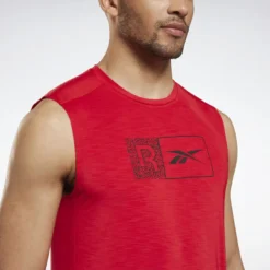 Reebok Camiseta Sin Mangas Workout Ready ACTIVCHILL -Fitness cardio Ventas camiseta sin mangas workout ready activchill 4