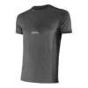 R-EVENGE Camiseta Técnica Manga Corta Hombre Fitness Running Cardio Gris -Fitness cardio Ventas camiseta tecnica manga corta hombre fitness running cardio gris