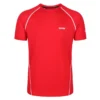Regatta Camiseta Tornell II Activo Para Hombre Rojo Chino -Fitness cardio Ventas camiseta tornell ii activo para hombre rojo chino