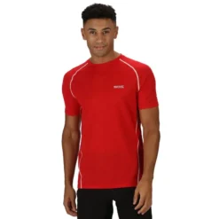 Regatta Camiseta Tornell II Activo Para Hombre Rojo Chino -Fitness cardio Ventas camiseta tornell ii activo para hombre rojo chino 2