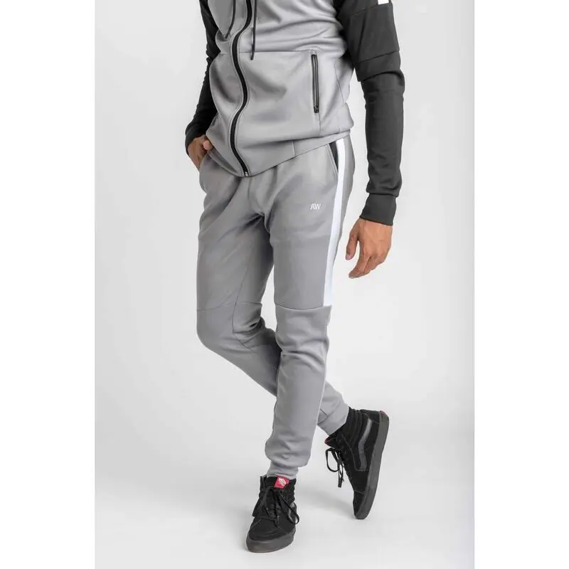 AESTHETIC WOLF Chándal Jogger 'Florencia' - Fitness - Hombre - Gris 4 AESTHETIC WOLF Chándal Jogger 'Florencia' - Fitness - Hombre - Gris - Imagen 2