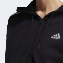 ADIDAS Chaqueta Bómber Essentials French Terry 3 Bandas -Fitness cardio Ventas chaqueta bomber essentials french terry 3 bandas 4
