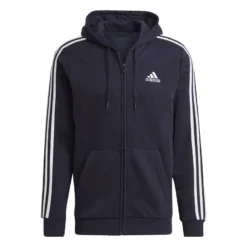 ADIDAS Chaqueta Con Capucha Essentials Fleece 3 Bandas 8 ADIDAS Chaqueta Con Capucha Essentials Fleece 3 Bandas -Fitness cardio Ventas chaqueta con capucha essentials fleece 3 bandas 1
