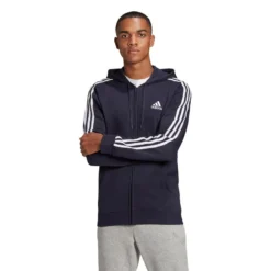 ADIDAS Chaqueta Con Capucha Essentials Fleece 3 Bandas 9 ADIDAS Chaqueta Con Capucha Essentials Fleece 3 Bandas -Fitness cardio Ventas chaqueta con capucha essentials fleece 3 bandas 2