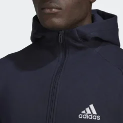 ADIDAS Chaqueta Con Capucha Essentials For Gameday Fleece -Fitness cardio Ventas chaqueta con capucha essentials for gameday fleece 4