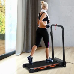 Cinta De Correr HOMCOM Negro 105x56x108,5 Cm Acero Eva Pp Abs Hdf -Fitness cardio Ventas cinta de correr homcom negro 105x56x1085 cm acero eva pp abs hdf 1