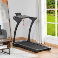 Cinta De Correr Plegable Con 12 Programas HOMCOM 153x77x124 Cm Negro 8 Cinta De Correr Plegable Con 12 Programas HOMCOM 153x77x124 Cm Negro -Fitness cardio Ventas cinta de correr plegable con 12 programas homcom 153x77x124 cm negro 1