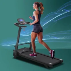Cinta De Correr Plegable Con 5 Programas HOMCOM 164x70x125 Cm Negro -Fitness cardio Ventas cinta de correr plegable con 5 programas homcom 164x70x125 cm negro 1