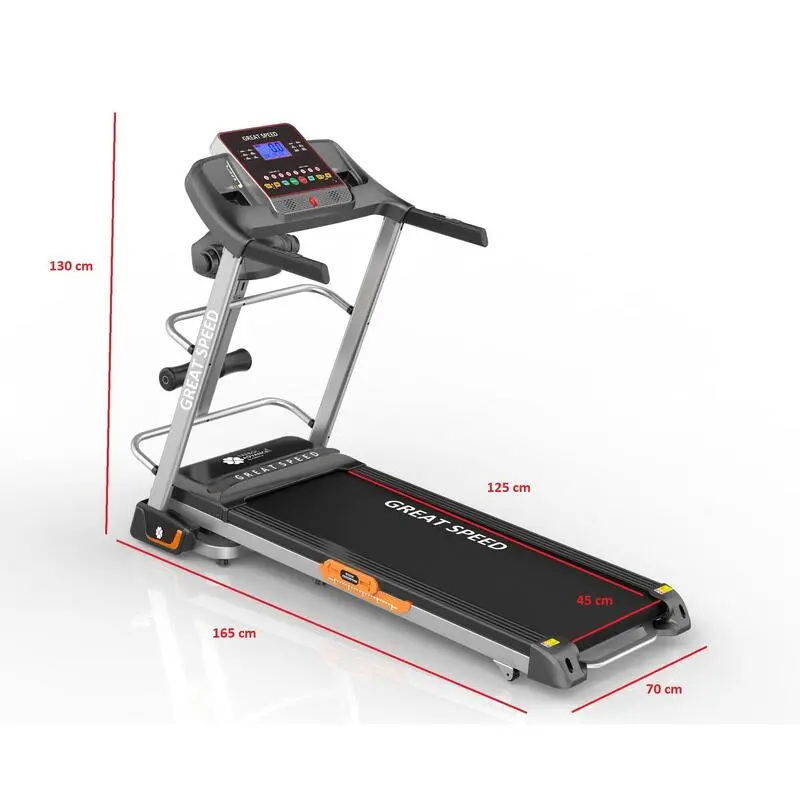 TRÉBOL ADVANCE Cinta De Correr Plegable Multi Gym GREAT SPEED 6 TRÉBOL ADVANCE Cinta De Correr Plegable Multi Gym GREAT SPEED - Imagen 4