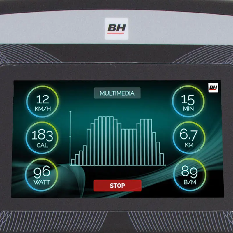 BH Fitness Cinta De Correr RC09 TFT G6180TFT Uso Intensivo + Banco ATLANTA G59X 4 BH Fitness Cinta De Correr RC09 TFT G6180TFT Uso Intensivo + Banco ATLANTA G59X - Imagen 2