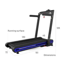 BODYTONE Cinta De Correr Ultraplegable Pantalla LED. Inclinación Automática 16km/h XTF 8 BODYTONE Cinta De Correr Ultraplegable Pantalla LED. Inclinación Automática 16km/h XTF -Fitness cardio Ventas cinta de correr ultraplegable pantalla led inclinacion automatica 16kmh xtf 1