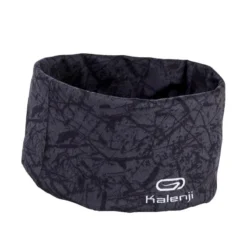 Kalenji Cinta Multifunción Running Gris Jaspeado -Fitness cardio Ventas cinta multifuncion negro estampado gris carbono negro