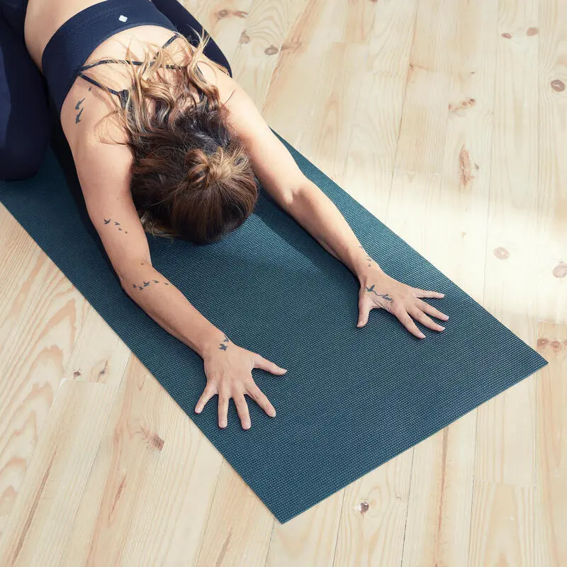 KIMJALY COLCHONETA ESTERILLA MAT YOGA ESSENTIEL VERDE 170 CM X 58 CM X 4 MM 5 KIMJALY COLCHONETA ESTERILLA MAT YOGA ESSENTIEL VERDE 170 CM X 58 CM X 4 MM - Imagen 3