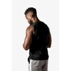 AESTHETIC WOLF Core Camiseta Sin Mangas - Fitness - Hombre - Negro -Fitness cardio Ventas core camiseta sin mangas fitness hombre negro 2