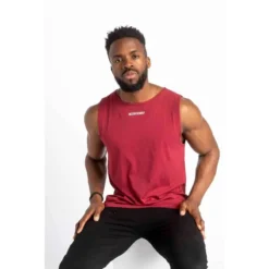 AESTHETIC WOLF Core Camiseta Sin Mangas - Fitness - Hombre - Negro -Fitness cardio Ventas core camiseta sin mangas fitness hombre roja