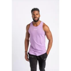 AESTHETIC WOLF Core Scoop Tank Top Fitness - Hombre - Rojo -Fitness cardio Ventas core scoop tank top fitness hombre lila