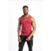 AESTHETIC WOLF Core Tank Top Fitness - Hombre - Rojo -Fitness cardio Ventas core tank top fitness hombre rojo
