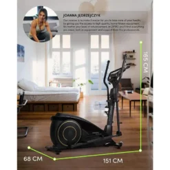 Entrenador Elíptico Electromagnético Zipro Dunk Gold IConsole+ -Fitness cardio Ventas entrenador eliptico electromagnetico zipro dunk gold iconsole 1