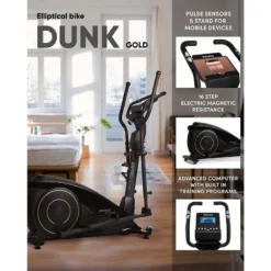 Entrenador Elíptico Electromagnético Zipro Dunk Gold IConsole+ -Fitness cardio Ventas entrenador eliptico electromagnetico zipro dunk gold iconsole 2