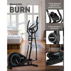 Entrenador Elíptico Magnético Zipro Burn -Fitness cardio Ventas entrenador eliptico magnetico zipro burn 2