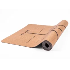 STAYOGA Esterilla De Yoga Alineaciones 7 Chakras - Corcho HQ Y Goma Orgánica Reciclable