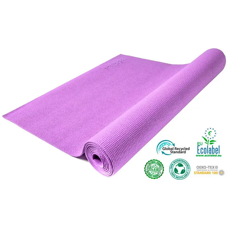 STAYOGA Esterilla De Yoga Antideslizante Basic Germany Lila (100% Poliester, Vinili HQ) 4 STAYOGA Esterilla De Yoga Antideslizante Basic Germany Lila (100% Poliester, Vinili HQ) - Imagen 2