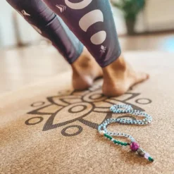 SAMARALI Esterilla De Yoga De Corcho Clásica -Fitness cardio Ventas esterilla de yoga de corcho clasica 3
