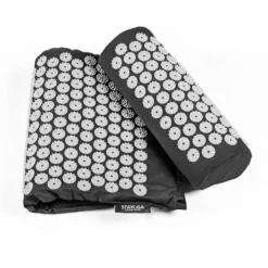 STAYOGA Esterilla Set De Masaje Acupuntura Negro Algodón Orgánico 9 STAYOGA Esterilla Set De Masaje Acupuntura Negro Algodón Orgánico -Fitness cardio Ventas esterilla set de masaje acupuntura negro algodon organico 1