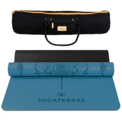 YOGATERRAE Esterilla Yoga Bronce Oliva PU Y Caucho Natural MANDALA LINEA DE CUERPO + Bolsa 13 YOGATERRAE Esterilla Yoga Bronce Oliva PU Y Caucho Natural MANDALA LINEA DE CUERPO + Bolsa -Fitness cardio Ventas esterilla yoga azul polar pu y caucho natural mandala linea de cuerpo bolsa