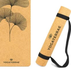 YOGATERRAE Esterilla Yoga De Corcho Y Caucho Natural + Correa De Transporte Y Estiramiento 8 YOGATERRAE Esterilla Yoga De Corcho Y Caucho Natural + Correa De Transporte Y Estiramiento -Fitness cardio Ventas esterilla yoga de corcho y caucho natural correa de transporte y estiramiento 11