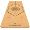 YOGATERRAE Esterilla Yoga De Corcho Y Caucho Natural + Correa De Transporte Y Estiramiento -Fitness cardio Ventas esterilla yoga de corcho y caucho natural correa de transporte y estiramiento 15