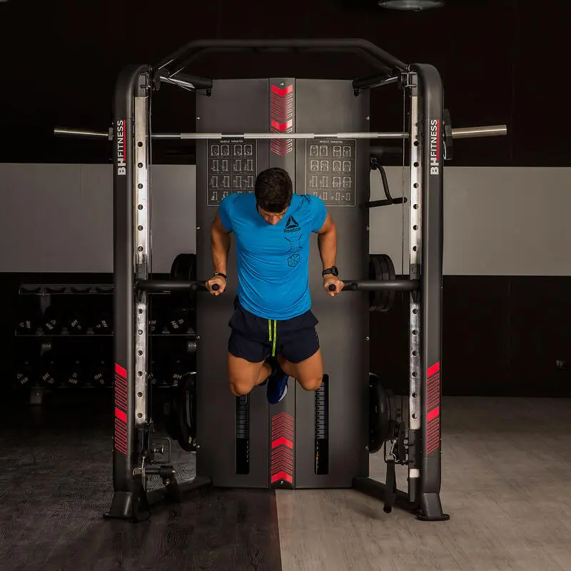 BH Fitness Fitness Multiestación Rack Smith G160 Semiprofesional 6 BH Fitness Fitness Multiestación Rack Smith G160 Semiprofesional - Imagen 4