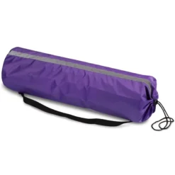 INDIGO SPORTS Funda De Esterilla Con Reflectante INDIGO 75* 22 Cm Negro -Fitness cardio Ventas funda de esterilla con reflectante indigo 75 22 cm violeta