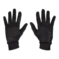 FYKE Guantes De Lana Merino Para Correr Negro/Azul
