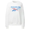 Jersey Cuello Redondo Reebok Identity Big Logo Fleece -Fitness cardio Ventas jersey cuello redondo reebok identity big logo fleece