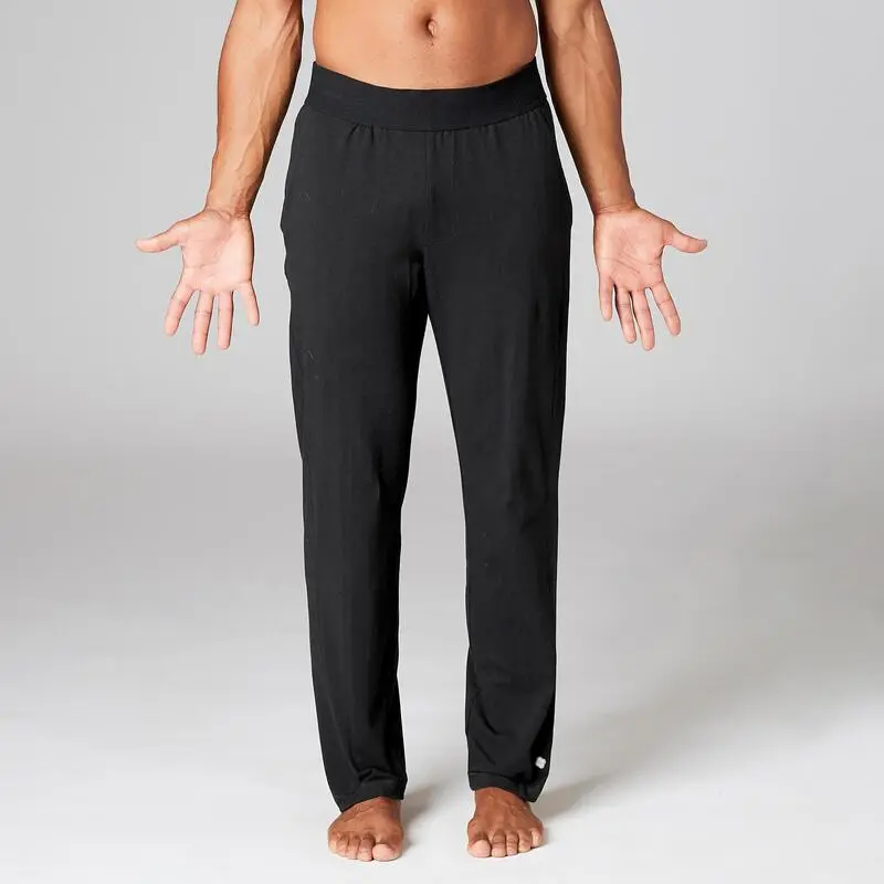 KIMJALY JOGGER PANTALÓN CHÁNDAL HOMBRE YOGA ECOFRIENDLY NEGRO 4 KIMJALY JOGGER PANTALÓN CHÁNDAL HOMBRE YOGA ECOFRIENDLY NEGRO - Imagen 2