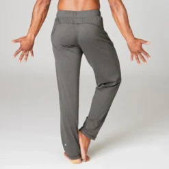 Jogger Pantalón Chándal Recto Confort De Yoga Hombre Kimjaly Gris Ecofriendly -Fitness cardio Ventas jogger pantalon chandal recto confort de yoga hombre kimjaly gris ecofriendly 1