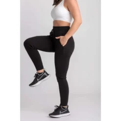 AESTHETIC WOLF Joggers Premium - Fitness - Mujer - Negro -Fitness cardio Ventas joggers premium fitness mujer negro 3