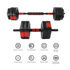 CLOVER FITNESS Juego De Mancuernas Hexagonales 25 Kg. -Fitness cardio Ventas juego de mancuernas hexagonales 25 kg 1