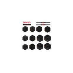 CLOVER FITNESS Juego De Mancuernas Hexagonales 25 Kg. -Fitness cardio Ventas juego de mancuernas hexagonales 25 kg 3