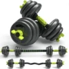 OZIO FITNESS Juego Kit 40 Kg De Mancuernas 4 En 1 MultiFit